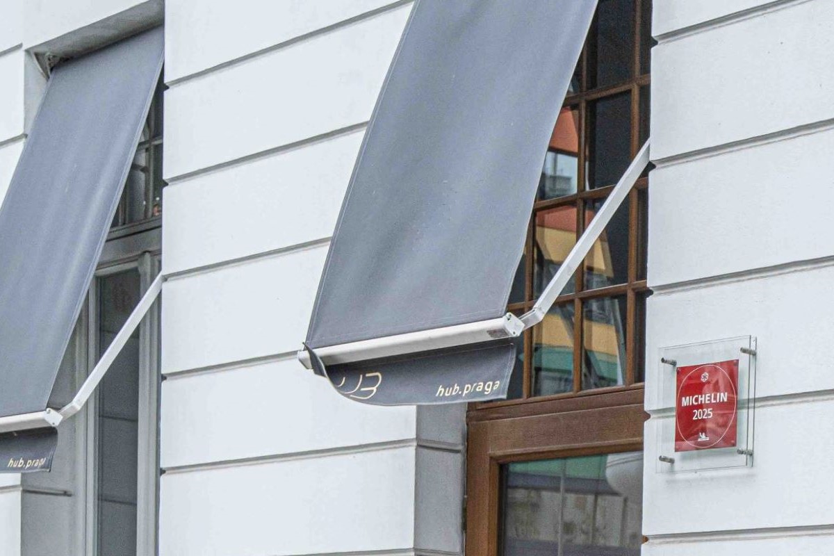 The exterior of this MICHELIN-Starred restaurant. © hub.praga