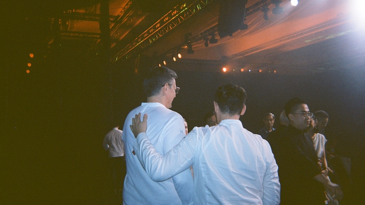 Chefs Denis Lucchi of 1-Star Buona Terra and Michael Wilson of 1-Star Marguerite (Photo by Tron Young of Marguerite)