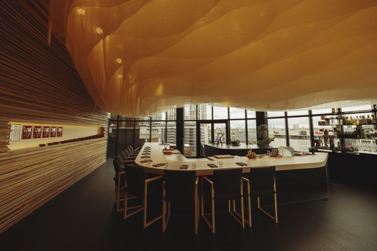 Endo at The Rotunda's 'Sushi in the Clouds' experience. © Ben McMahon