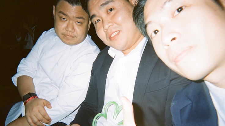 Kevin Wong, Andrew Ou, and Long Tran of 1-Star and Green Star Seroja (Photo by Long Tran of Seroja)