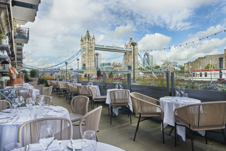 The unparalleled view of Tower Bridge from Le Pont de la Tour. © The Evolv Collection