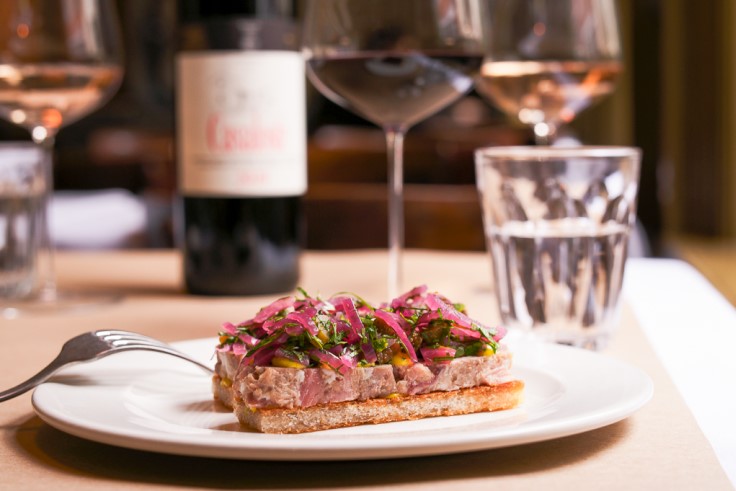 A dish from the upstairs restaurant at the immensely popular The Devonshire. © Ashley Palmer-Watts