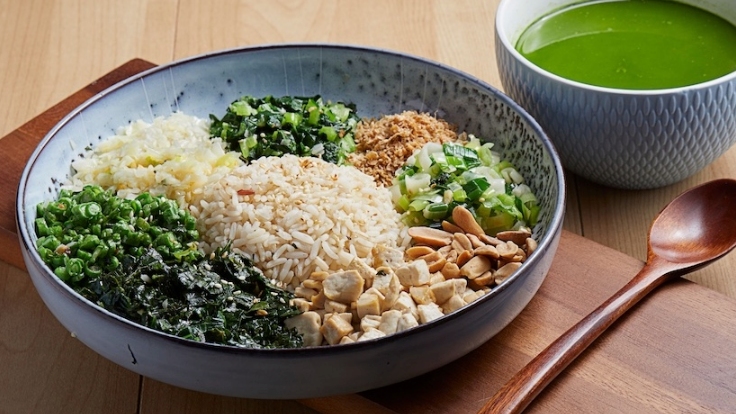 Lei Cha or "Thunder Tea Rice"