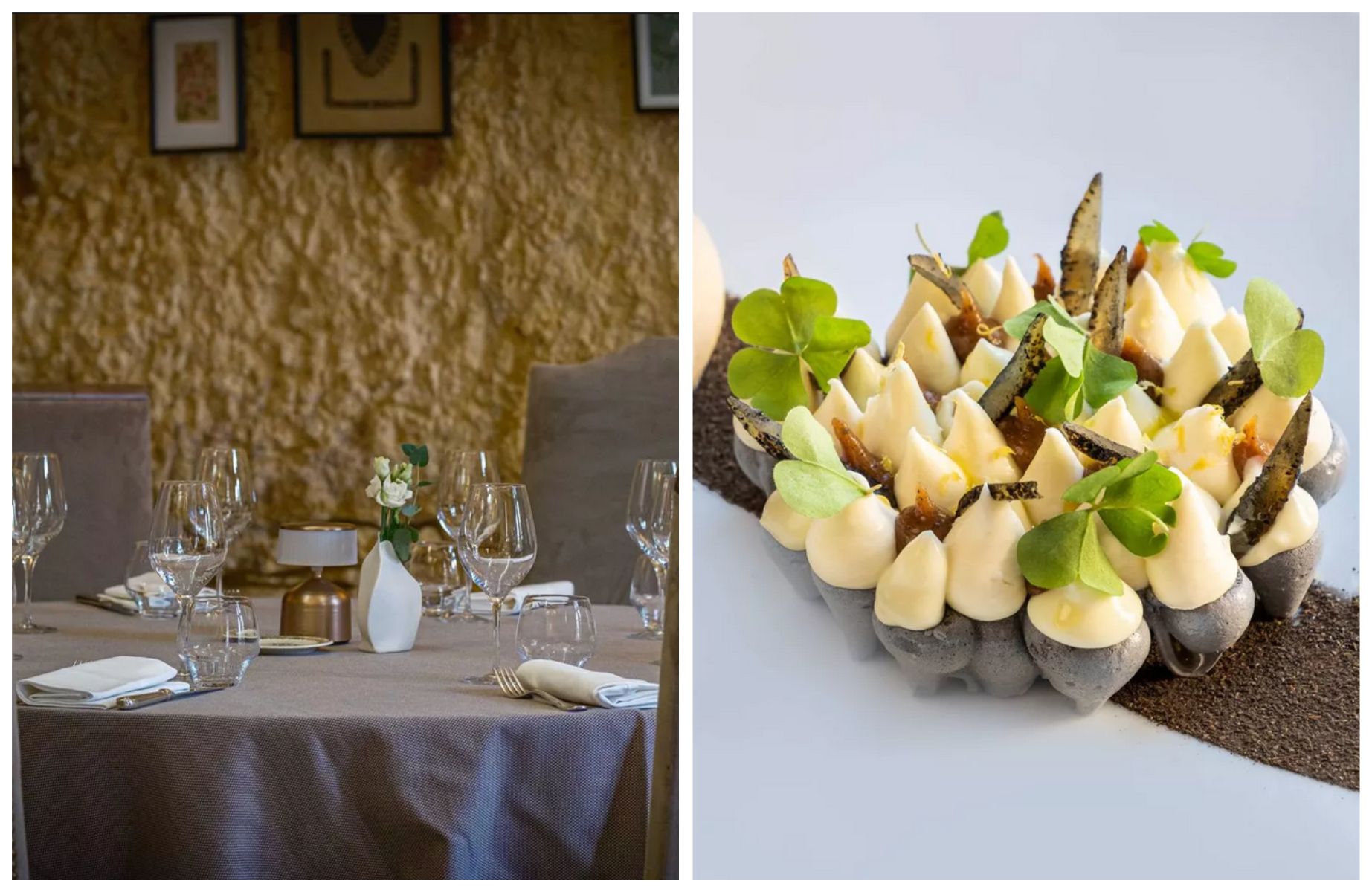 Chef Arnaud Philippon fuses luxury ingredients with local produce. © Erwan Fiquet/Château de Pray