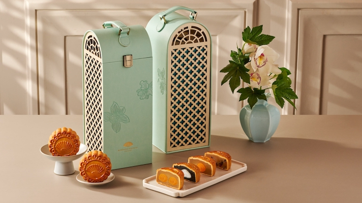 Mandarin Oriental Singapore reimagines the mooncake box as a stylish wine carrier