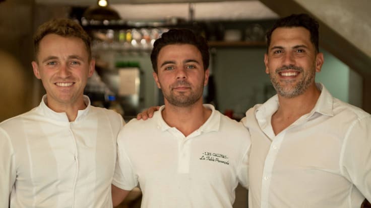 Florent, Mathieu et Florent vous accueillent dans leur Maison provençale © Les Galinas