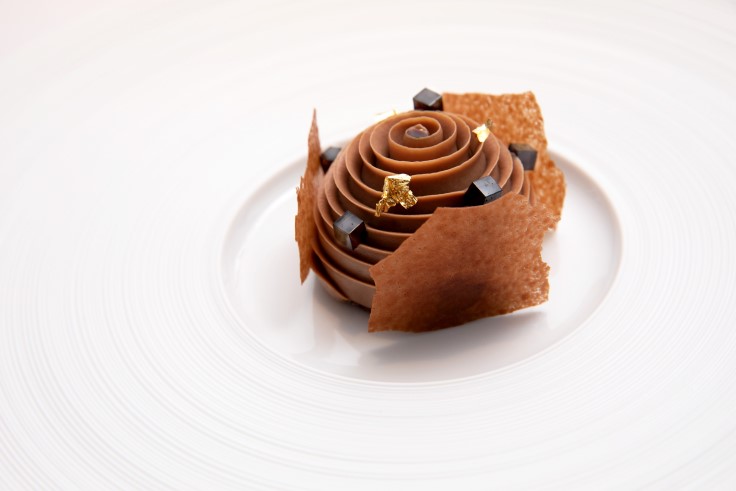 A delectable dessert from Chapter One by Mickael Viljanen in Dublin. © Barry McCall