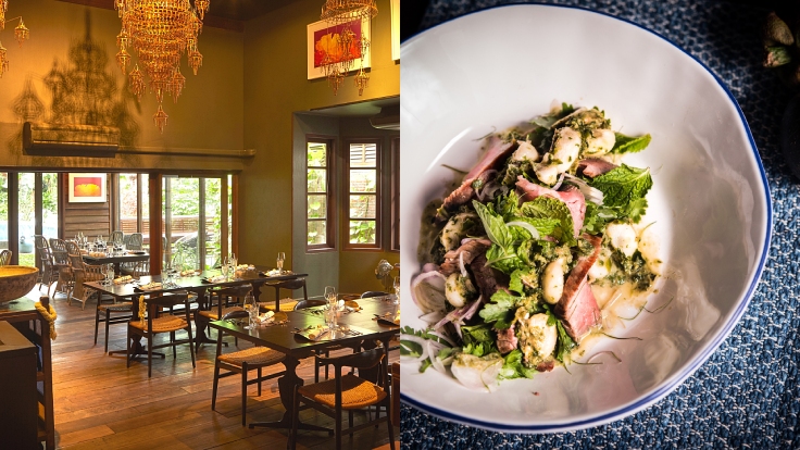Bo.lan, a rustic Thai house where heritage recipes, rare local produce, and sustainable dining come together in heartfelt “samrap” style. (© Bo.lan)
