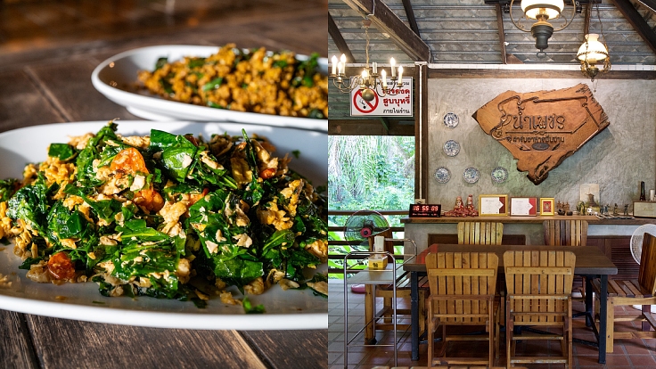 Homely vibes, fresh flavours — every dish here is made to order with local produce and warm hospitality. (© Michelin)