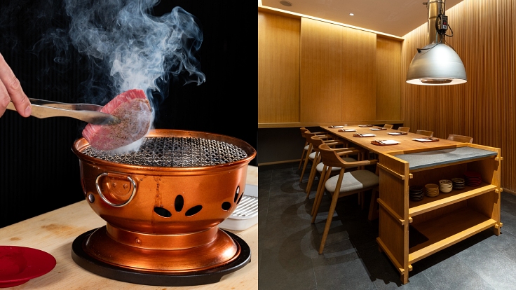 Yakiniku Sudo, a minimalist Wagyu haven where the chef’s precision grilling takes centre stage. (© Yakiniku Sudo)