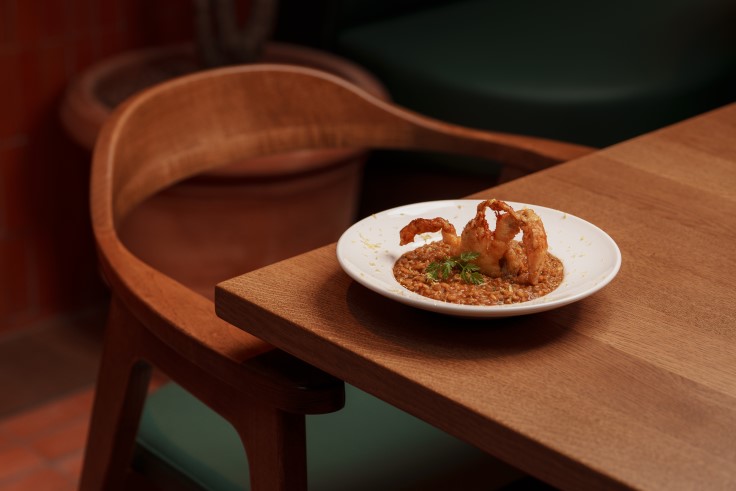 A sneak peek at one of the upcoming dishes from Legado, the new restaurant from Sabor chef Nieves Barragán Mohacho. © Sam Cornish