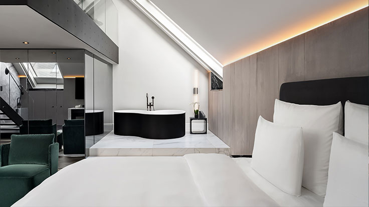 Maisonette Suite at The Amauris Vienna © Tony Gigov / The Amauris Vienna