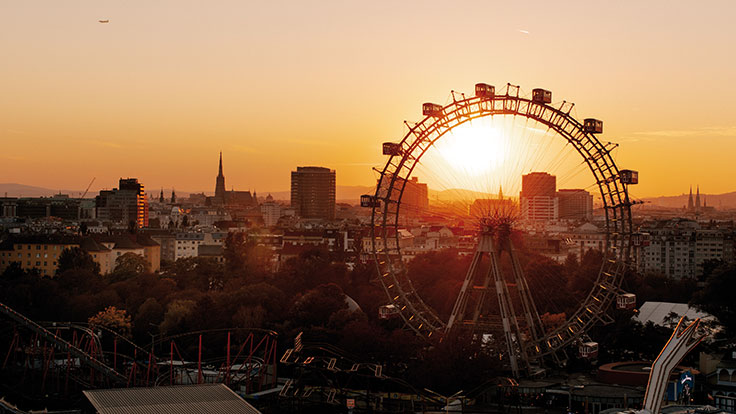 Vienna Prater, Giant Ferris Wheel (Riesenrad) © WienTourismus / Paul Bauer
