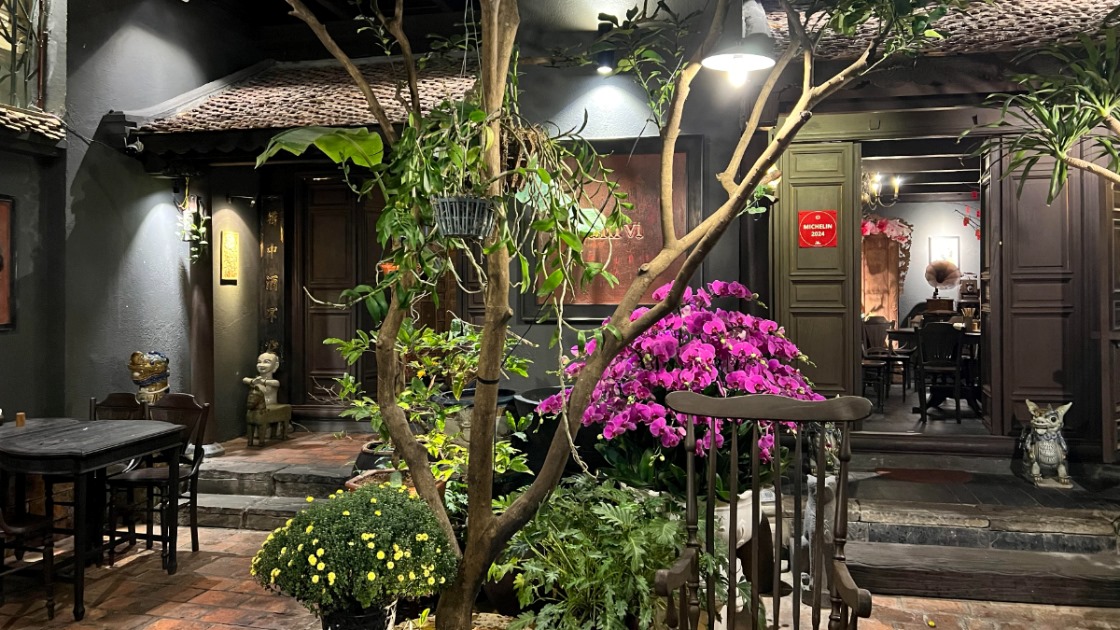Tam Vi ristorante una stella Michelin di Hanoi