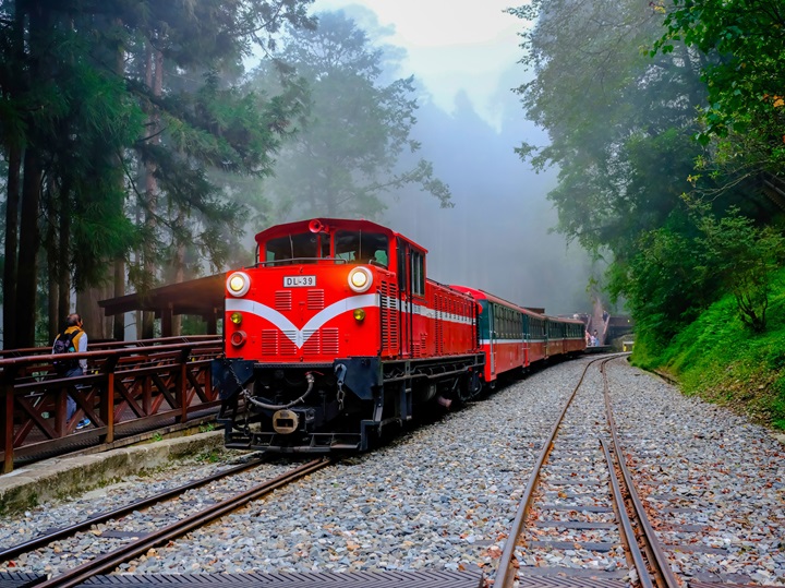 After 15 years of reconstruction, the Alishan Forest Railway fully reopened in 2024. (©Shutterstock) 