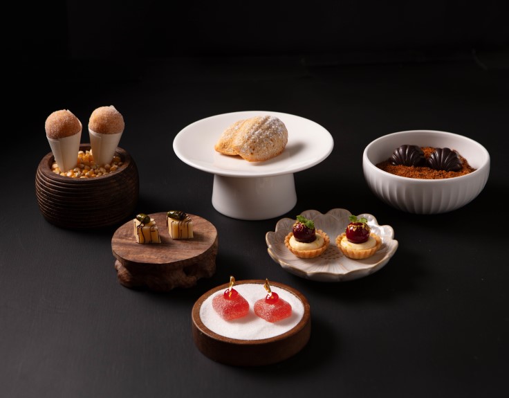 A selection of petits fours from Cedar Tree by Hrishikesh Desai. © Liquid Studios - Pete Crouch