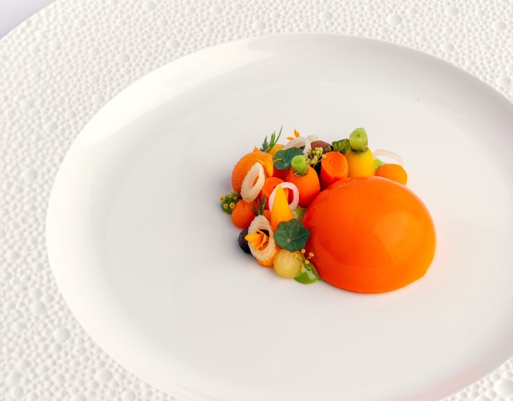 One particularly vibrant dish from The Bishop's Buttery. © Rafael Sanchez