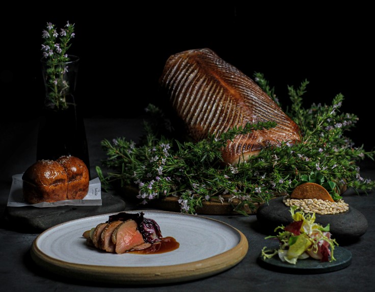 A divine multi-dish serving at this superb Lake District restaurant. © Forest Side