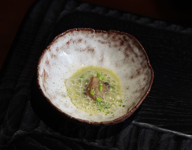 One of the 30 intensely detailed dishes at Ynyshir. © Joshua Greenwood