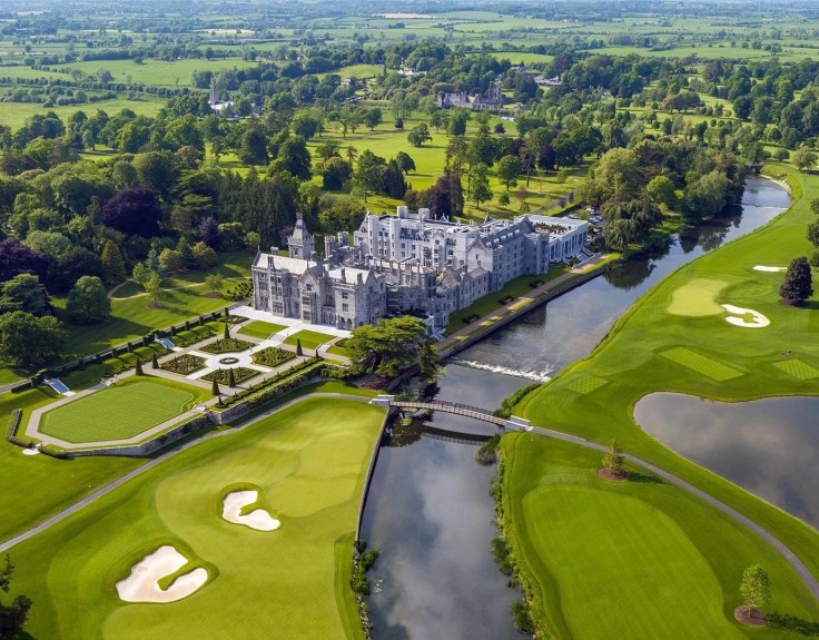 A glimpse at the full scale of Adare Manor's Three-MICHELIN-Key grandeur. © Adare Manor