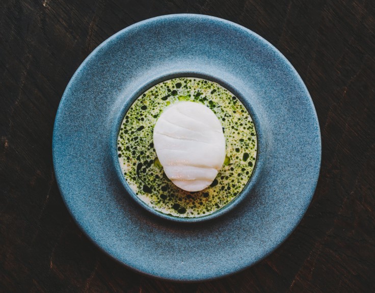 A fish dish from Grace & Savour, which uses produce from the walled garden. © Fjona Hill
