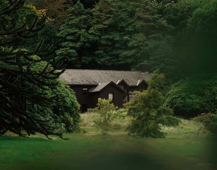 Ynyshir's all-black exterior, which fits with its idiosyncratic approach. © Joshua Greenwood