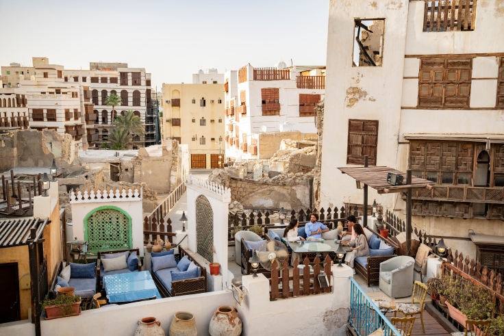 Explore Jeddah's many cafes around the city. ©JohnnyGreig/iStock
