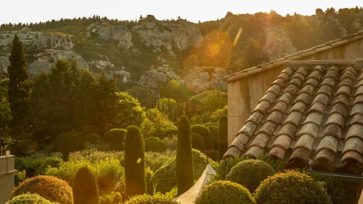 Entre lumière et minéralité, la Provence inspire le chef Heston Blumenthal © L'Oustau de Baumanière