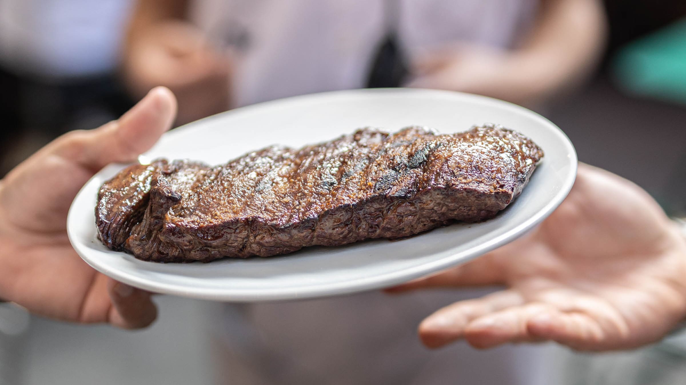 Heavy steer cuts from the Corte Comedor restaurant. © Corte Comedor