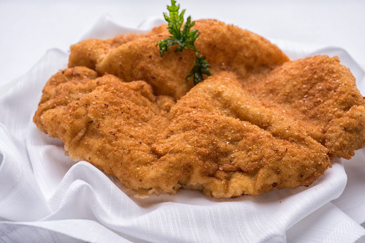 Schnitzel im Restaurant Lohninger © Martin Joppen/Lohninger Quality