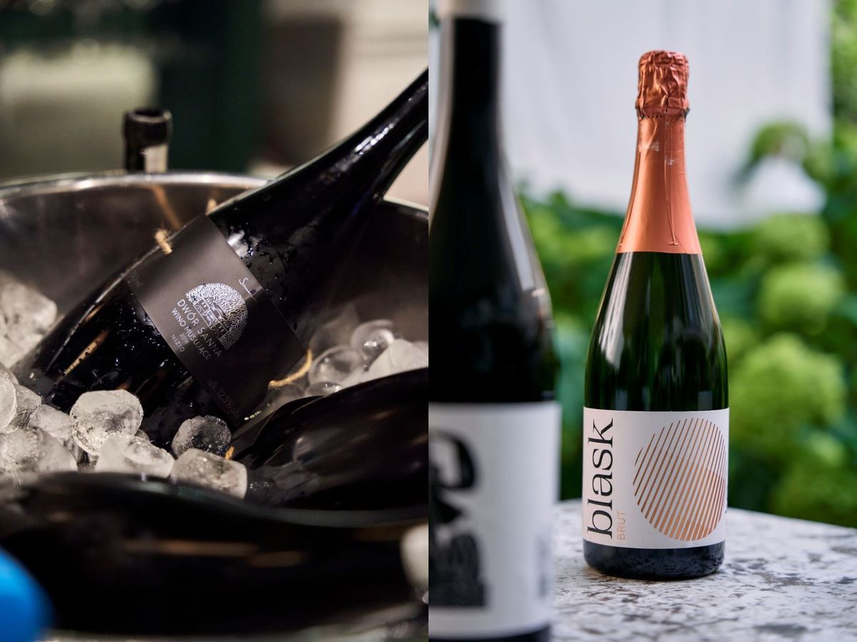 Dwor Sanna at restaurant Le Braci and Sparkling Wine Blask at restaurant Wandal. © Le Braci, Malgorzata Minta