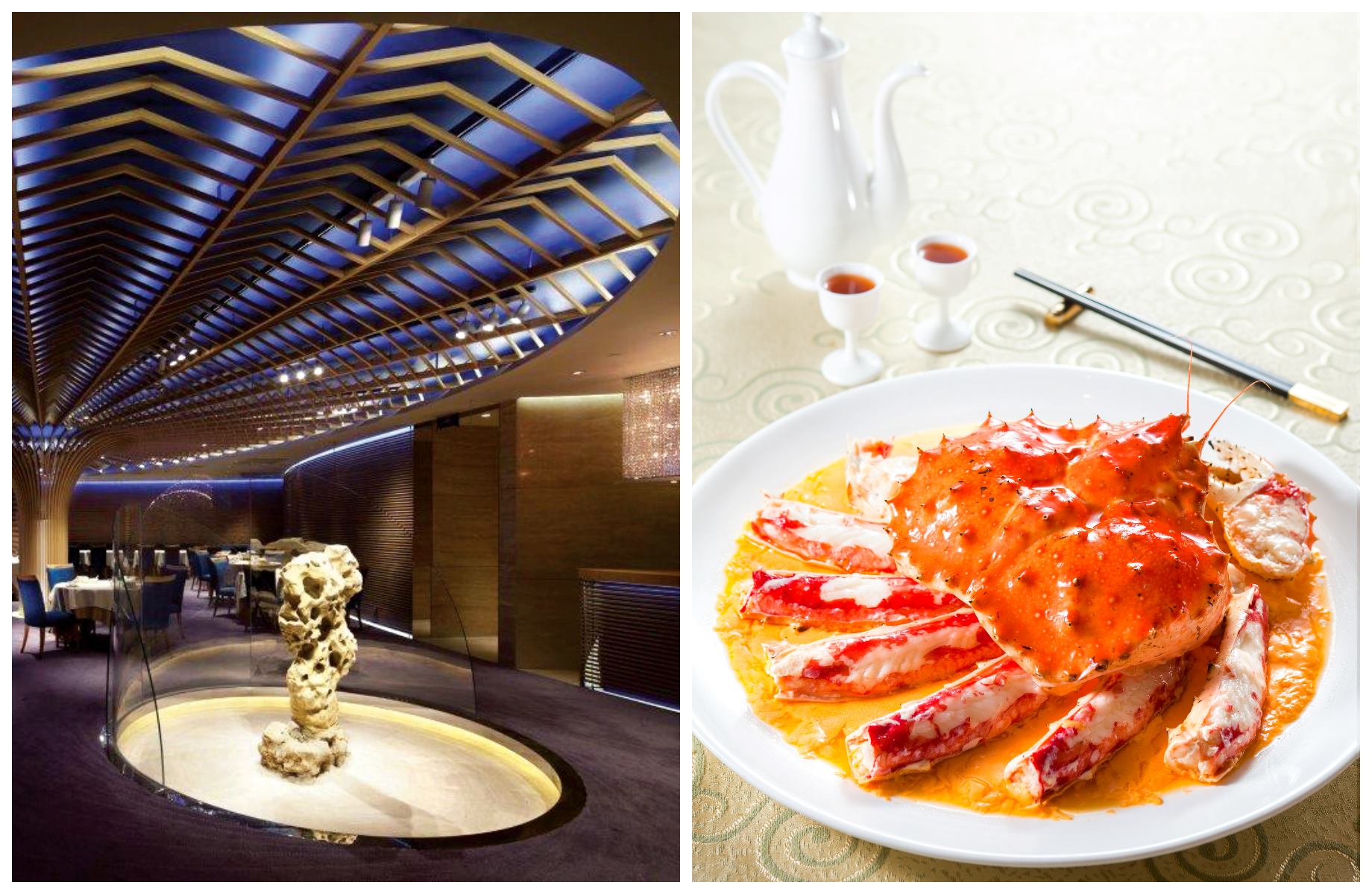 Located within a popular mall, Lei Garden (Xuhui) is a destination in itself, thanks to its chic decor and consistently bustling dining room. © Lei Garden (Xuhui)