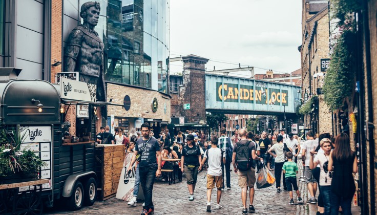 Camden Market, home of London's alternative culture for decades. © phaustov/iStock