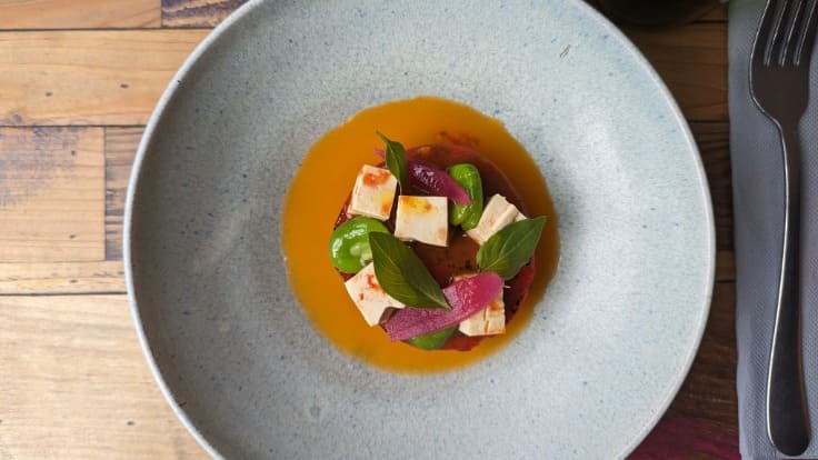 Un Bib Gourmand engagé pour une gourmande cuisine de saison © Fezi