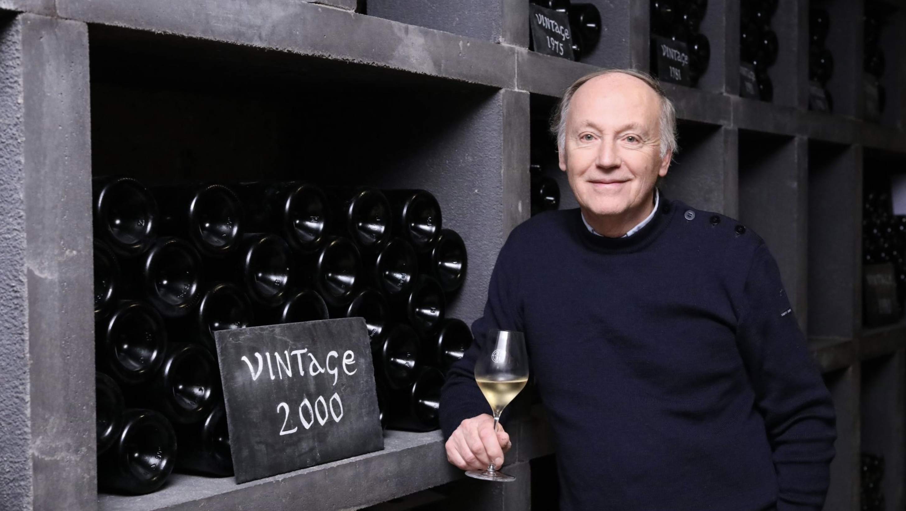 L'œnologue Hervé Jestin, spécialiste de la biodynamie © Champagne Leclerc-Briant (Epernay)