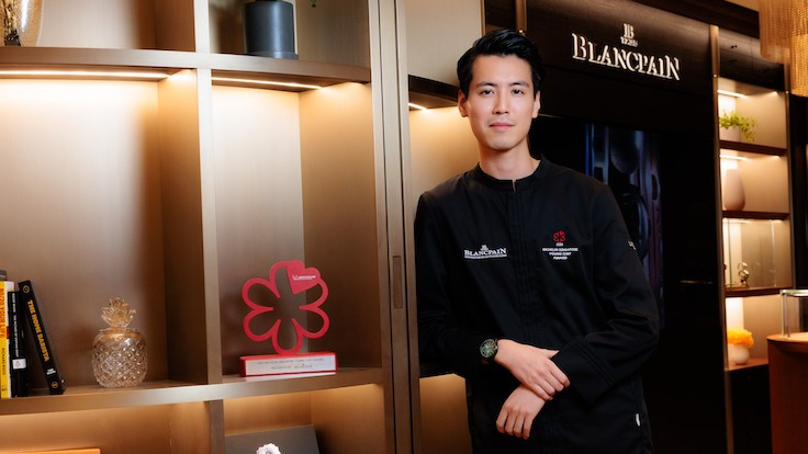 Chef Kazuki Arimoto also took home the Young Chef Award, presented by Blancpain. (Photo: Blancpain)