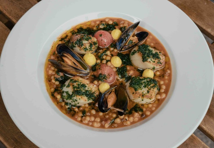 A typically rustic, big-flavoured dish from Dublin's Lena. © Myles Shelley