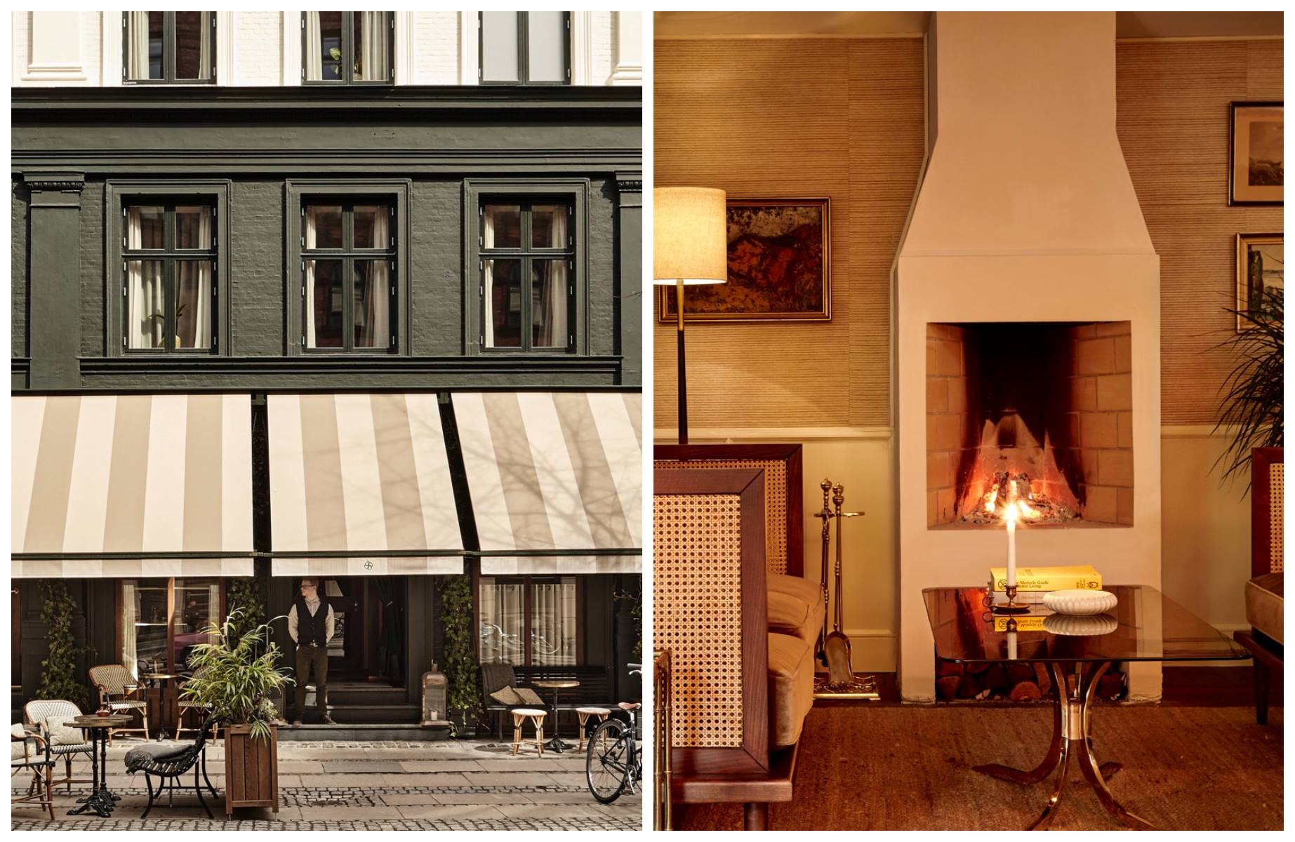 Hotel Sanders in Copenhagen, from celebrated Danish ballet dancer Alexander Kølpin, is a stylish option to spend the night at. © Hotel Sanders