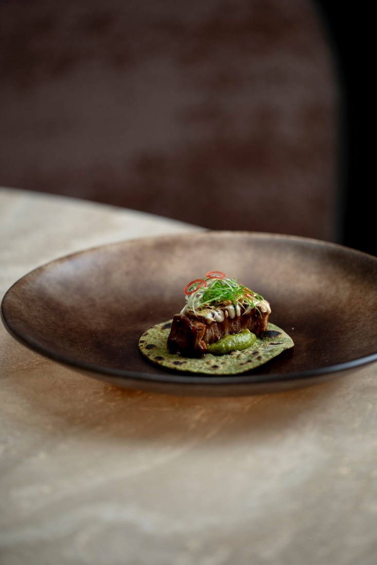 Gericht im Restaurant THE CLOUD by Käfer © Studio Lafer/THE CLOUD by Käfer