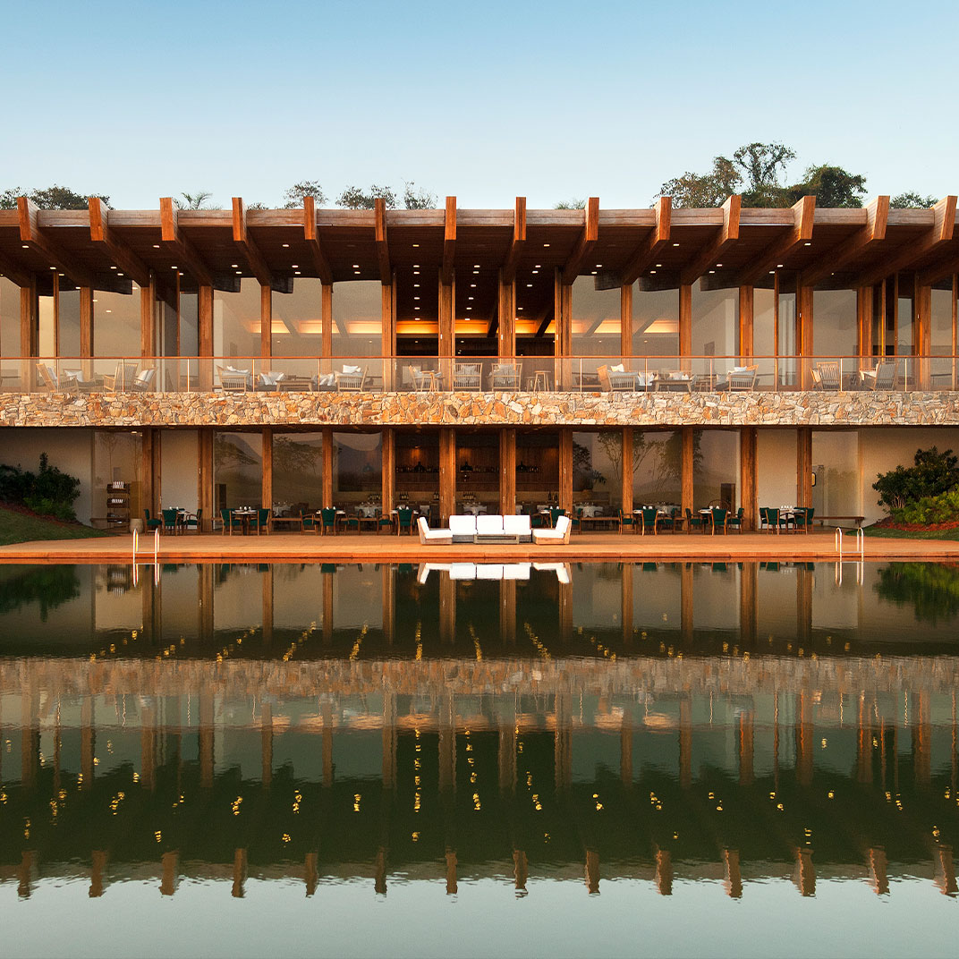 A uma hora de São Paulo, o Fasano Boa Vista leva o glamour da marca ao interior. © Fasano Boa Vista