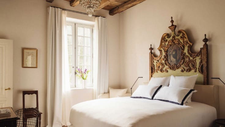 Des chambres luxueuses et singulières, où chaque détail a été pensé avec soin © Le Mouflon d'Or
