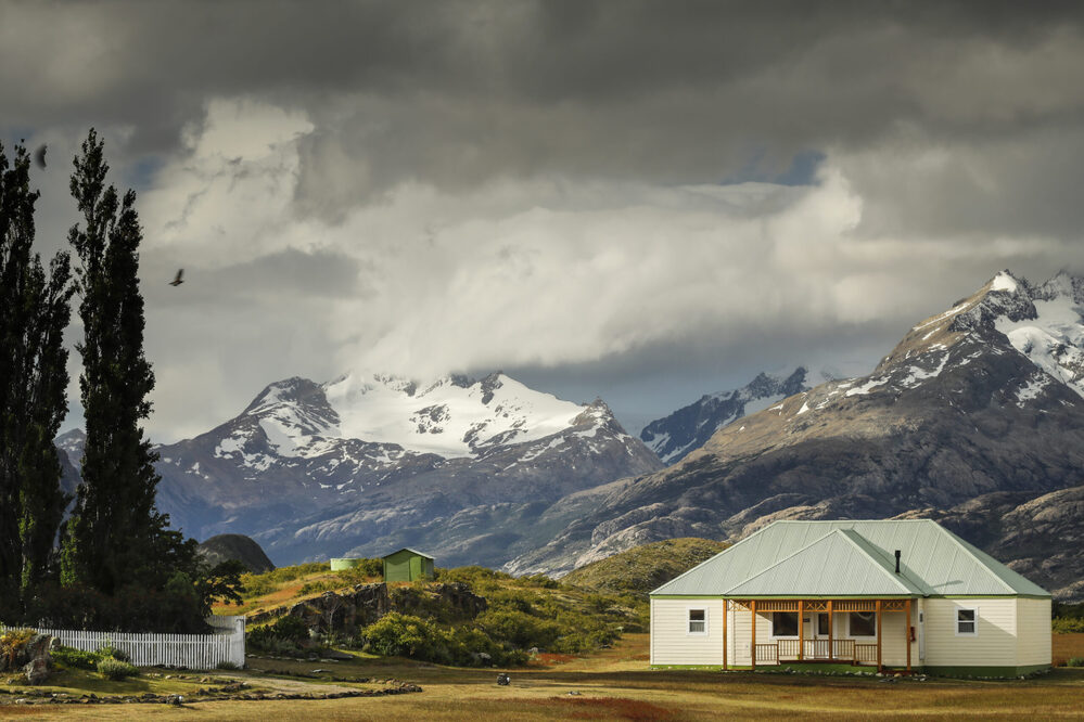 La Estancia Cristina, en un rincón remoto de El Calafate, sintetiza el espíritu patagónico: aislamiento, amplitud y calidez al abrigo del frío. © Estancia Cristina