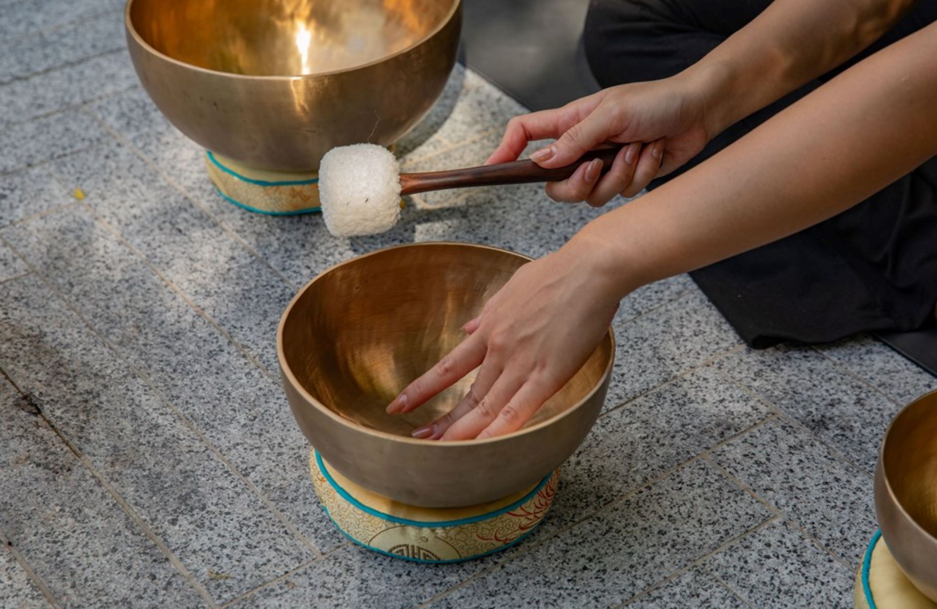 Sound Healing all'Auriga Wellness © Capella Bangkok