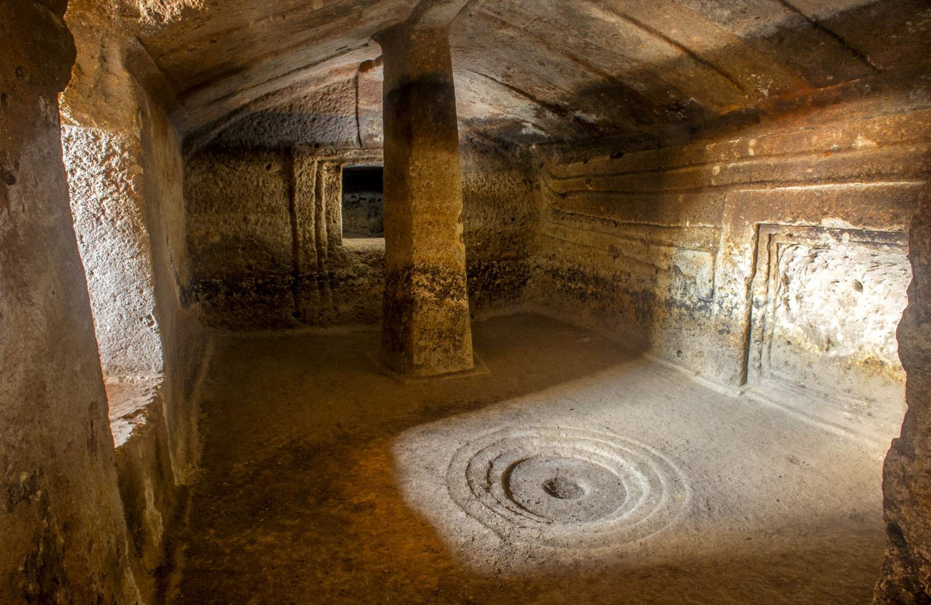 Domus de Janas burial chamber in Sardinia, which has just been added to UNESCO's list of world heritage sites. © Elio Villa/iStock