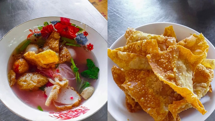 ลิ้มรสเย็นตาโฟรสเด็ดเครื่องแน่นที่เจ๊เจี่ยเย็นตาโฟ (© Michelin)