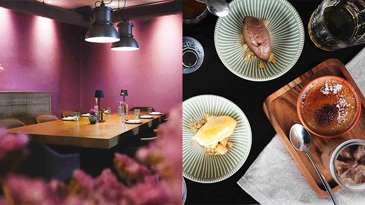 Räumlichkeiten und Desserts im Esszimmer © Andy Brüstl