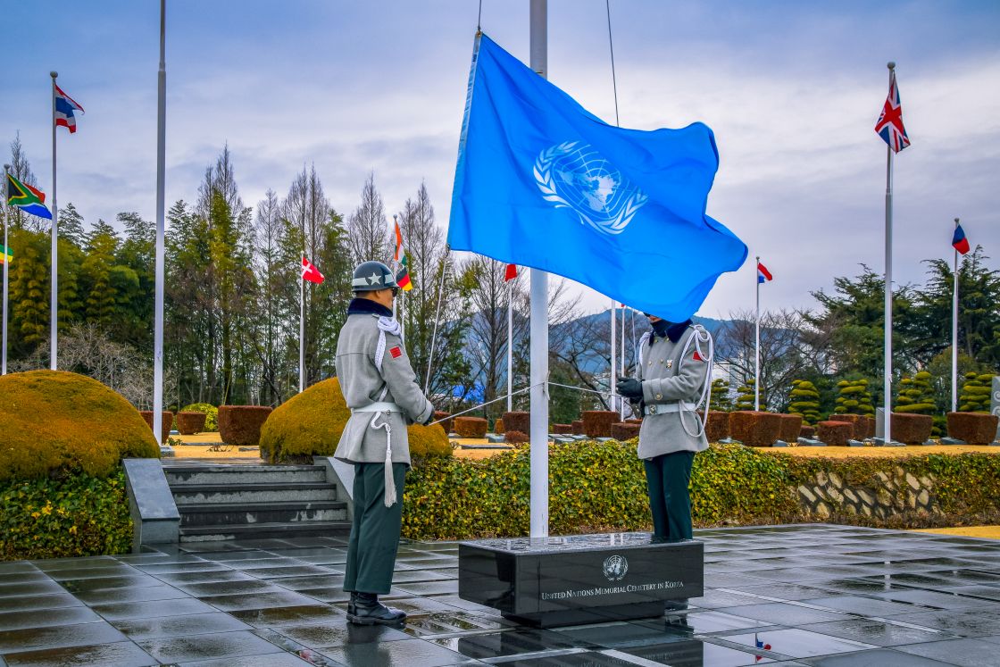 UN Memorial Cemetery in Korea, the only official UN-designated cemetery in the world