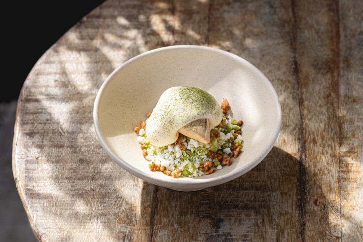 The fresh, verdant cuisine at Forge. © Rebecca Hope Photography