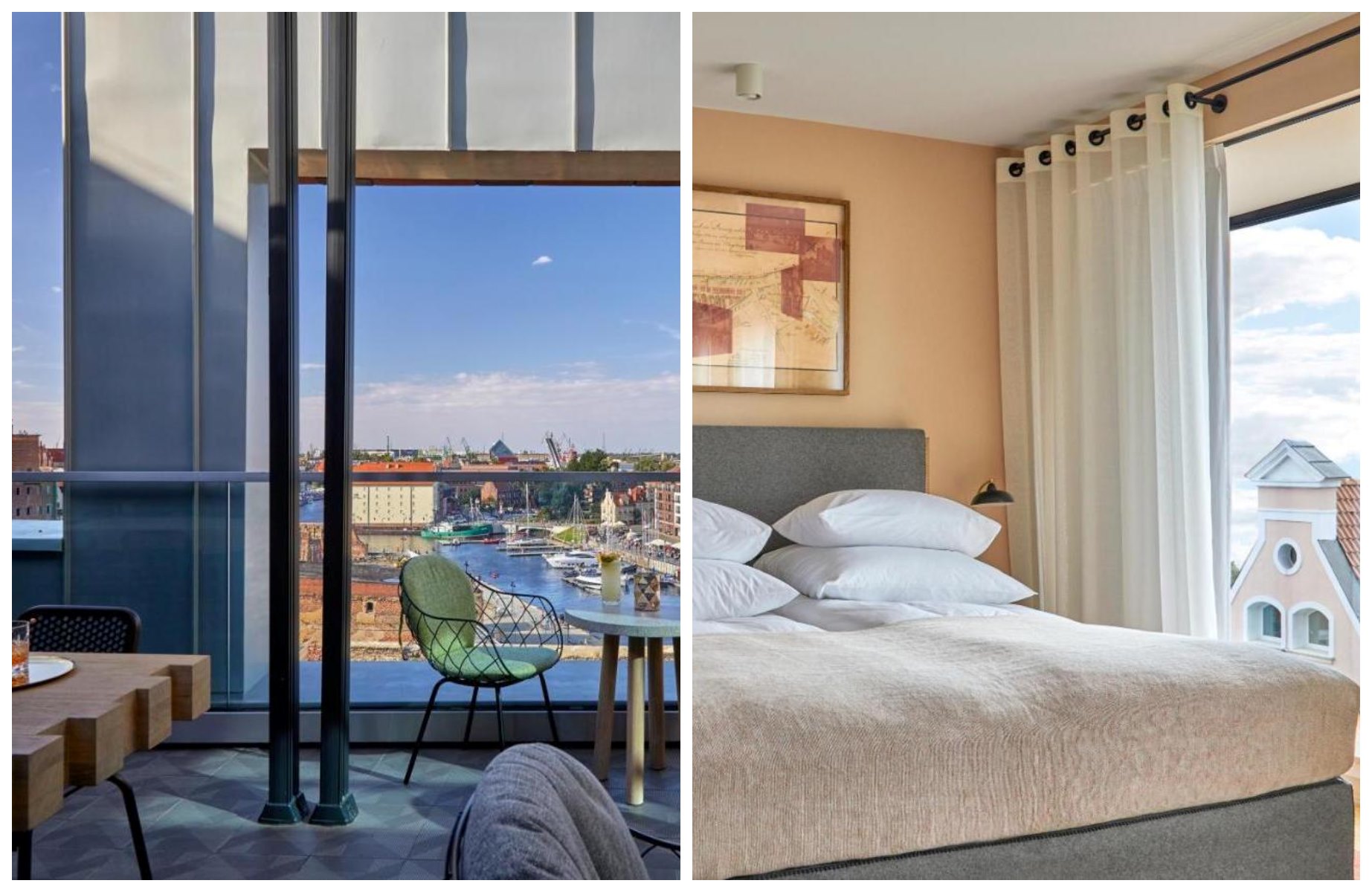 Bouncy beds and sea views at PURO hotel in Gdańsk,Poland. © PURO Gdansk