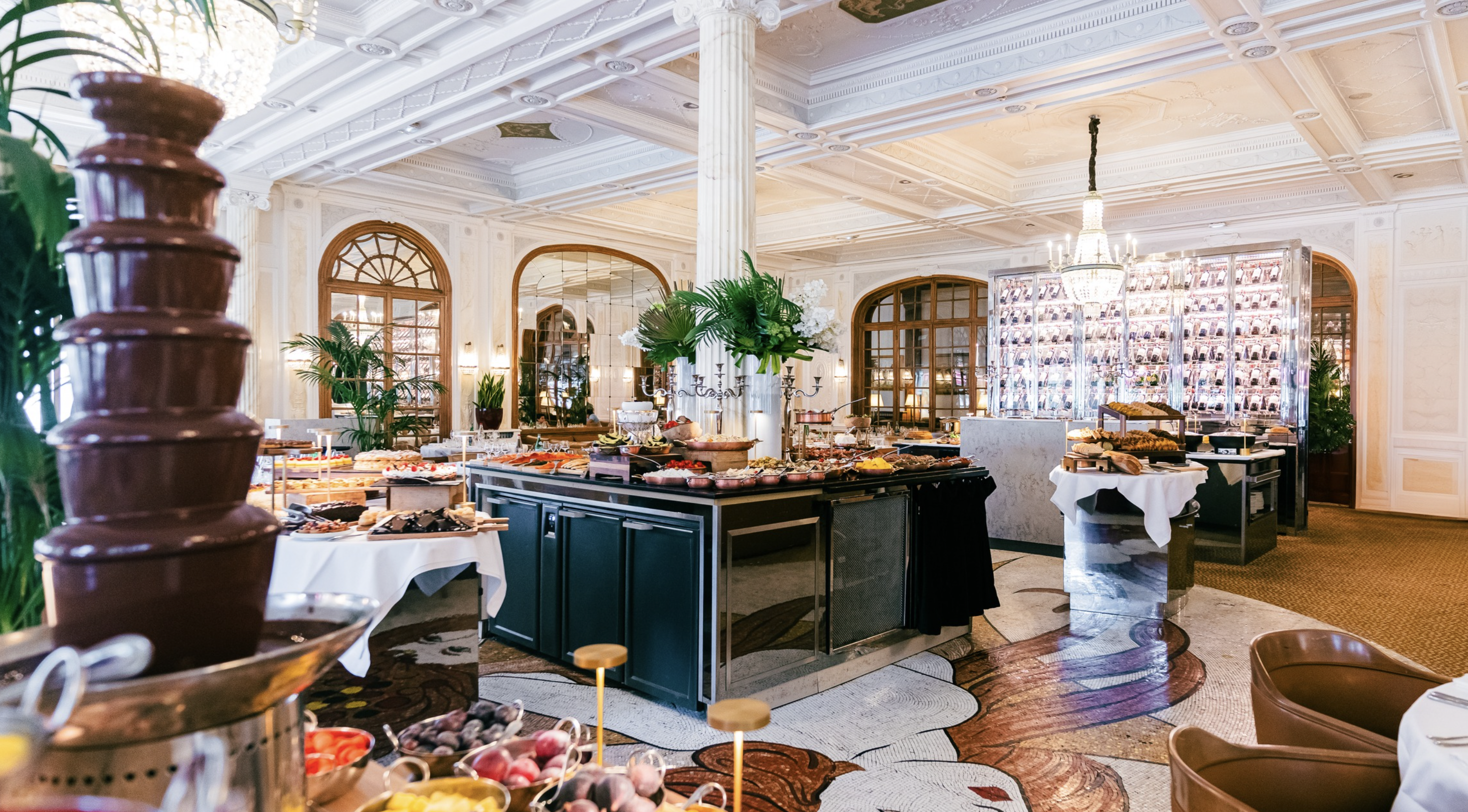 Le restaurant Belle Epoque de l'hôtel Normandy Barrière (Deauville) © Normandy Barrière